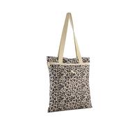 PUMA Tote Bag Pop OneSize, Toasted Almond Animal AOP Beige