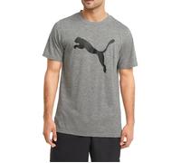 Puma TRAIN FAV HEATHER CAT SS TEE Magliette S Grigio