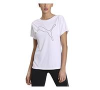 PUMA Train Favorite Pull Cat Tee Maglietta a Maniche Corte da Donna