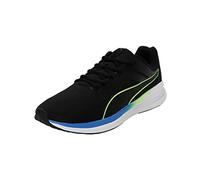 PUMA Transport, Scarpe per Jogging su Strada Unisex-Adulto, Black-Fizzy Lime-Royal Sapphire, 46 EU