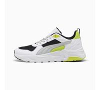 Puma Trinity 2 LT Bianco Nero Lime Scarpe Uomo Sportive Sneakers 400231 05