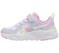 PUMA Trinity 2 LT Come ON AC+ PS Sneaker, Lavender Pop White-Apple Spritz, 11 UK Bambino, Lavender Pop PUMA White Apple Spritz, 29 EU