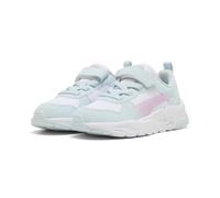 Puma Trinity 2 LT Faded AC+ PS Sneaker, White-Aqua Glow-Mauve Glow, 13 UK Bambino