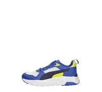 PUMA Trinity 2 LT JR Sneaker, Feather Grey Navy-Royal Sapphire, 3 UK, Piuma Grigio PUMA Navy Royal Sapphire, 35.5 EU