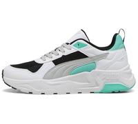 PUMA Trinity 2 LT, Scarpe da Ginnastica Unisex-Adulto, Black-Cool Light Gray White-Aquatic, 42 EU
