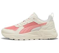 PUMA Trinity 2 LT, Scarpe da Ginnastica Unisex-Adulto, Warm White-Pink Fruit-Vapor Gray, 38.5 EU