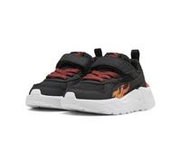 PUMA Unisex Baby Trinity 2 LT Sparks AC+ INF Sneaker, Black-Bright Papaya-RED Flash, 9 UK Bambino