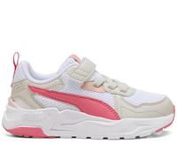 PUMA Trinity Lite AC+ PS, Scarpe da Ginnastica, Bianco Magico Rosa Vapore Grigio, 35 EU
