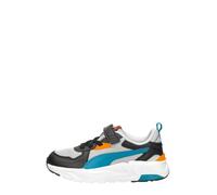 PUMA Trinity Lite AC+ PS, Scarpe da Ginnastica, Cool Light Gray-Tropical Blue Black, 33 EU