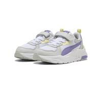 PUMA Sneaker Trinity Lite da bambini, Scarpe, Bianco/Lavender Alert/Glacial Grigio, 34 34