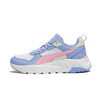 PUMA Trinity 2 LT JR Sneaker, Bianco-Rosa Brillante-Lavanda Intensa, 3.5 UK, Puma Bianco Rosa Shimmer Intense Lavanda, 36 EU
