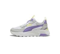 PUMA Sneaker Trinity Lite da uomo, Scarpe, Bianco/Lavender Alert/Glacial Grigio, 37 37