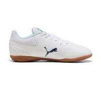 PUMA Truco III Jr, Scarpe da Calcio, Bianco Aqua Fizzy Light, 38.5 EU