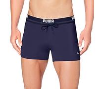 Puma Costume da bagno Trunk Blu Navy con Logo Uomo M
