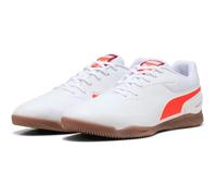 Puma Turco III 107979 - Scarpe da calcio da uomo, Puma Bianca Rosso Rosso Scuro Cremisi Puma Nero, 27.5 cm