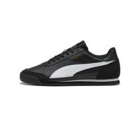 PUMA Turino II OG Sneakers Unisex, Scarpe, Nero/Bianco/Oro, 38 38