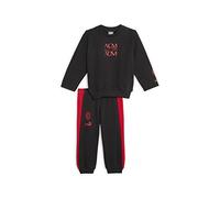 PUMA Tuta AC Milan FtblCore Bambini piccoli 62 Black For All Time Red