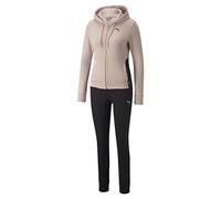 PUMA Classic Hooded Tracksuit FL Cl, Tuta Sportiva Donna, Quarzo Rosa, L