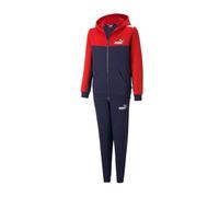 Puma Tuta Completa Bimbo Bambino Ragazzo Felpa Sportiva Ginnastica Cotone Zip...