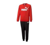 Puma Tuta No.1 Logo Sweat Suit FL B, for all Time Red, 152 Unisex-Bimbi