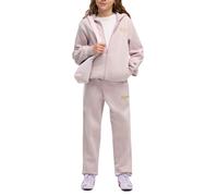 Puma - Tuta con Cappuccio e Zip da Ragazza Essentials Script Glitter,Rosa Cod...