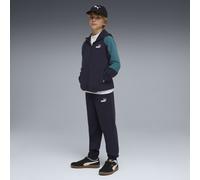 PUMA Tuta con cappuccio Essentials Block per ragazzi, Abbigliamento, Blu, 9-10Y 9-10Y