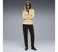 PUMA Tuta con cappuccio metallizzata da donna, Abbigliamento, Nero, XXL XXL