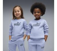 PUMA Tuta con logo Essentials Lab Crew per bambini, Abbigliamento, Blu, 5-6Y 5-6Y