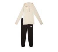 PUMA Tuta da Donna con Cappuccio e Zip Beige Taglia L Codice 690738-87