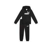 PUMA Tuta da ginnastica con logo Essentials No. 1 per bambini, Abbigliamento, Nero, 5-6Y 5-6Y