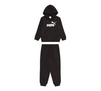 PUMA Tuta da ginnastica con logo Essentials No. 1 per bambini, Abbigliamento, Nero, 3-4Y 3-4Y