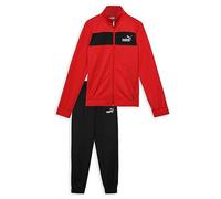 Puma Tuta da Ragazzo Poly Suit Cl B, Rosso ad Alto Rischio., 128