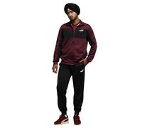 PUMA Tuta da Uomo Acetata Poly Colourblock Bordeaux Codice 687304-96