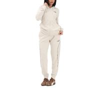 Puma - Tuta Donna con Cappuccio Graphic, Beige Codice 694708-87 - 9W