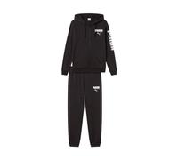 Puma Tuta Essential Graphic Full Zip Suit TR da uomo Black
