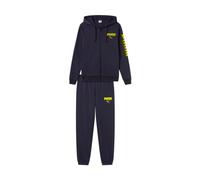 Puma Tuta Essential Graphic Full Zip Suit TR da uomo New Navy Blue