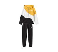 PUMA -TUTA FORMATA DA FELPA E PANTALONE -FELPA CON ZIP INTEGRALE E CAPPUCCIO -FELPA CON TASCHE LATERALI -PANTALONI CON GIROVITA ELASTICO CON COULISSE -VESTIBILITA' REGOLARE giallo 4-5 anni GIALLO/BIAN