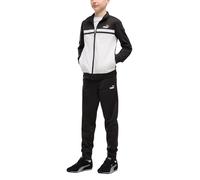 Puma - Tuta Full Zip da Ragazzi Poly Colorblock, Nero Codice 695217-01 - 9B