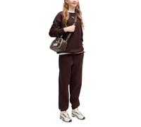 Puma - Tuta Girocollo da Ragazza Loungewear Oversize, Marrone Codice 689727-3...