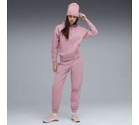 PUMA Tuta in pile Loungewear da donna, Abbigliamento, Poised Rosa, L L