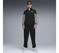 PUMA Tuta in tessuto a blocchi di colore da uomo, Abbigliamento, Nero, M M