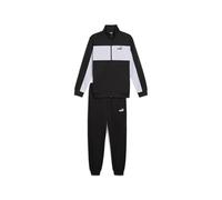 Puma Tuta da Uomo Acetata Poly Colourblock Nero/Bianco Taglia L