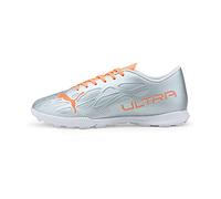 PUMA ULTRA 4.4 TT, Scarpe da Calcio, Uomo, Grigio (Diamond Silver/Neon Citrus), 42.5 EU