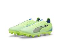 PUMA Ultra 5 Match Fg/AG, Soccer Shoe Unisex - Adulto, Fizzy Apple Puma White Bluemazing, 41 EU