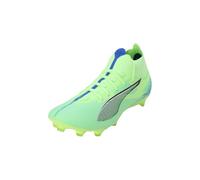 PUMA Ultra 5 Match+ FG/AG Wn's, Soccer Shoe Donna, Fizzy Apple White-BLUEMAZING, 42.5 EU