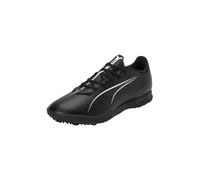 PUMA Ultra 5 Play TT, Soccer Shoe Unisex-Adulto, Black White, 45 EU