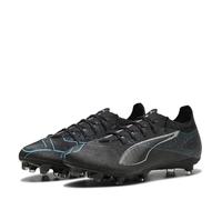 PUMA Ultra 5 PRO FG/AG, Scarpe da Calcio Unisex-Adulto, Black Silver-Bright Aqua, 41 EU