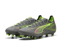 PUMA Ultra 5 PRO FG/AG, Scarpe da Calcio Unisex-Adulto, Matte Aged Silver-Yellow Alert-Sun Struck, 41 EU