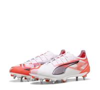 PUMA Scarpe da calcio ULTRA 5 ULTIMATE MxSG, Scarpe, Bianco, 40.5 40.5