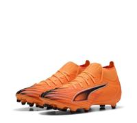 PUMA Ultra 6 Match+ Fg/AG Wn's, Scarpe da Calcio Donna, Heat Fire Black Glowing Red, 42.5 EU